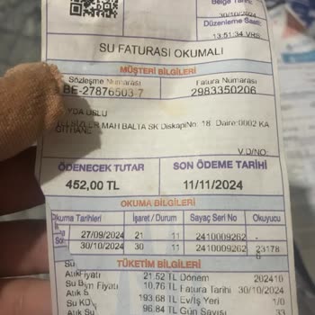 Su Faturalarındaki Anlamsız Yüksek Artış