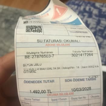 Su Faturalarındaki Anlamsız Yüksek Artış