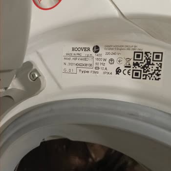 Hoover Çamaşır Makinesi: Dayanıksız Plastik Parçalar Sorunu