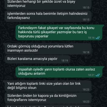 Şüpheli İş Başvurusu Ve Kişisel Bilgi Talebi