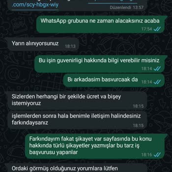 Şüpheli İş Başvurusu Ve Kişisel Bilgi Talebi