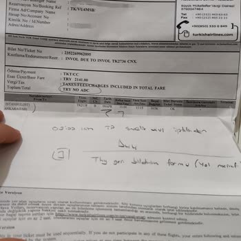 THY Uçuş İptali Ve Ek Masraflarla Mahvolan Seyahat