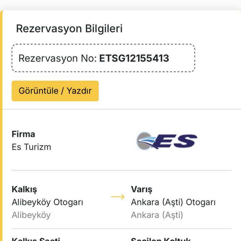 Es Turizm Ve Ucuzabilet.com'un Sorumluluğu: Boş Giden Koltuklar Ve İade Talebi