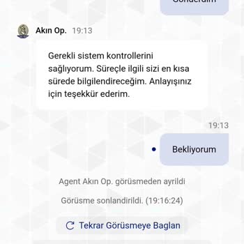 Onaysız Hesap Sorunu Ve Çekim İptali