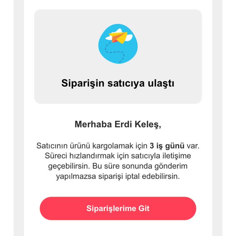 Letgo'dan İznim Dışında Gönderilen Şüpheli Mail