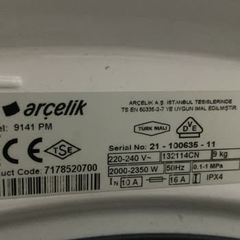 Arçelik Ürünlerinde Sürekli Sorunlar Ve Yanıltıcı Bilgilendirme