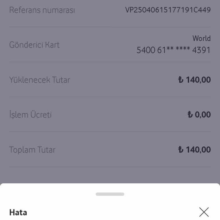 Vodafone Pay Uygulaması: Müşteri Hizmetleri Ve İşlem Sorunları