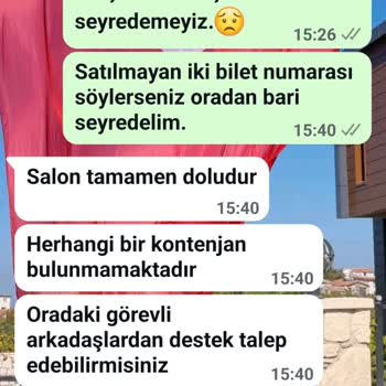 Görüş Engelini Göz Ardı Eden Bilet Satışı