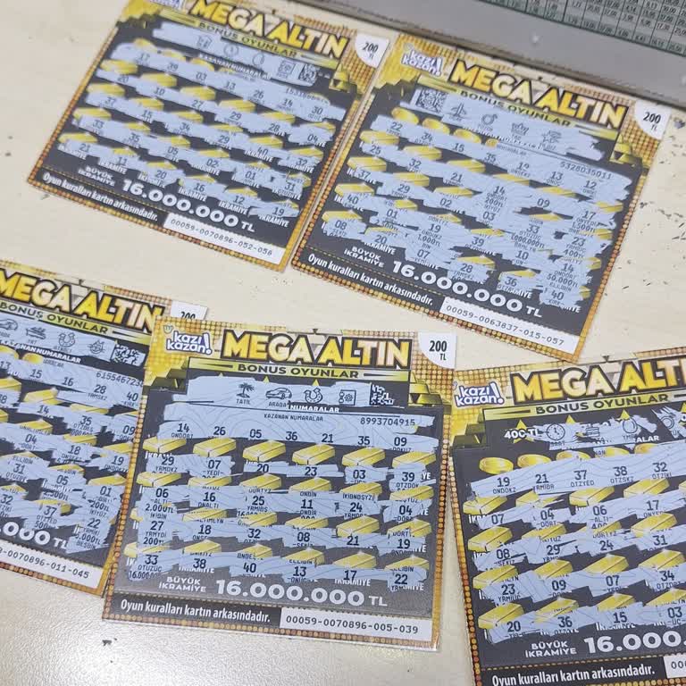 Kazı Kazan Oyunlarında Sürekli Hayal Kırıklığı