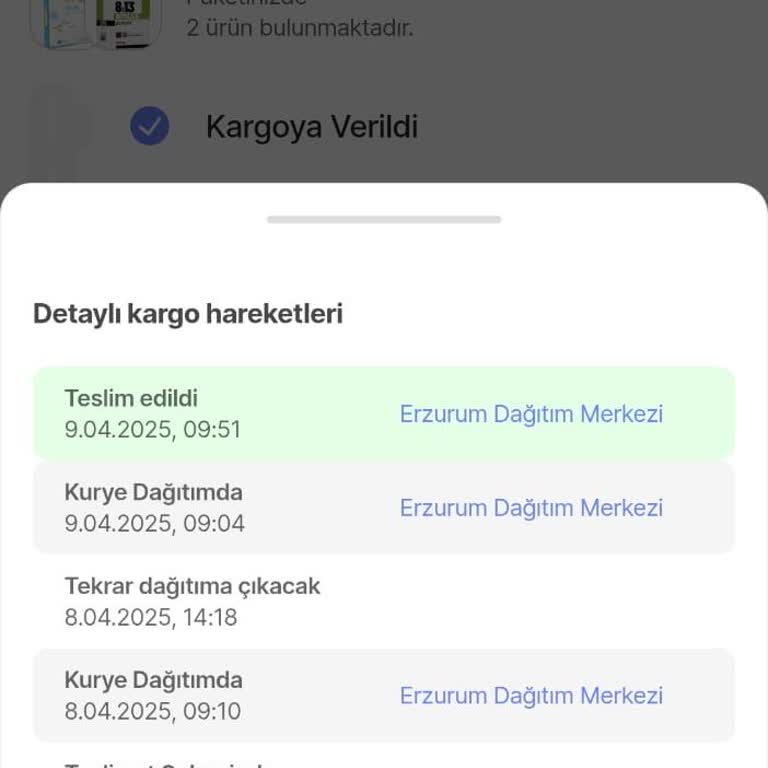 Yanlış Teslimat Ve Sorumsuz Müşteri Hizmeti