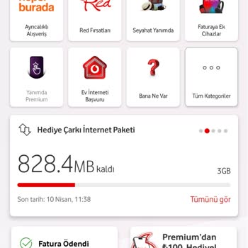 Hediye İnternet Paketi Kullanımı Sorunu