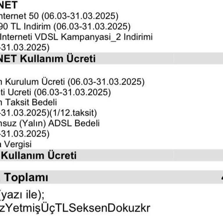 Vodafone İle Hayal Kırıklığı: Yanıltıcı Fatura Ve Ek Ücretler