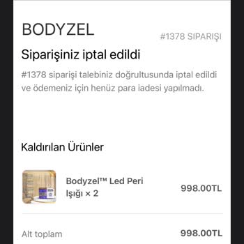 Sipariş Teslimatı Ve İade Sorunu