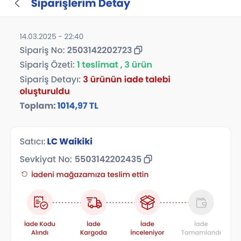LCW Ve Kargo Arasındaki İletişimsizlik Mağduriyeti