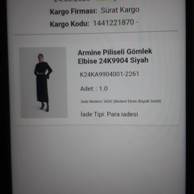 İade İşleminde Sorun Yaşıyorum!