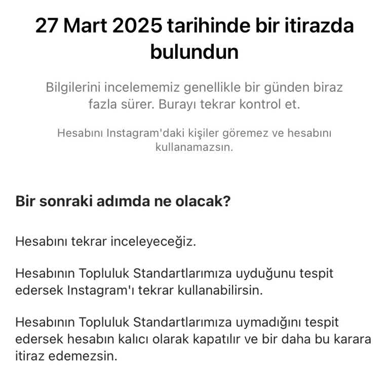Instagram Hesap Askıya Alma Sorunu: Çözüm Bekleyen Uzun Süreli Mağduriyet