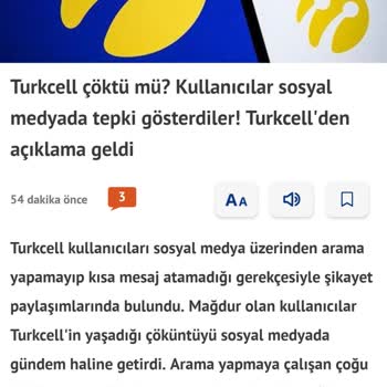 2025'te İletişim Sorunu: Turkcell Aramaları Engelliyor