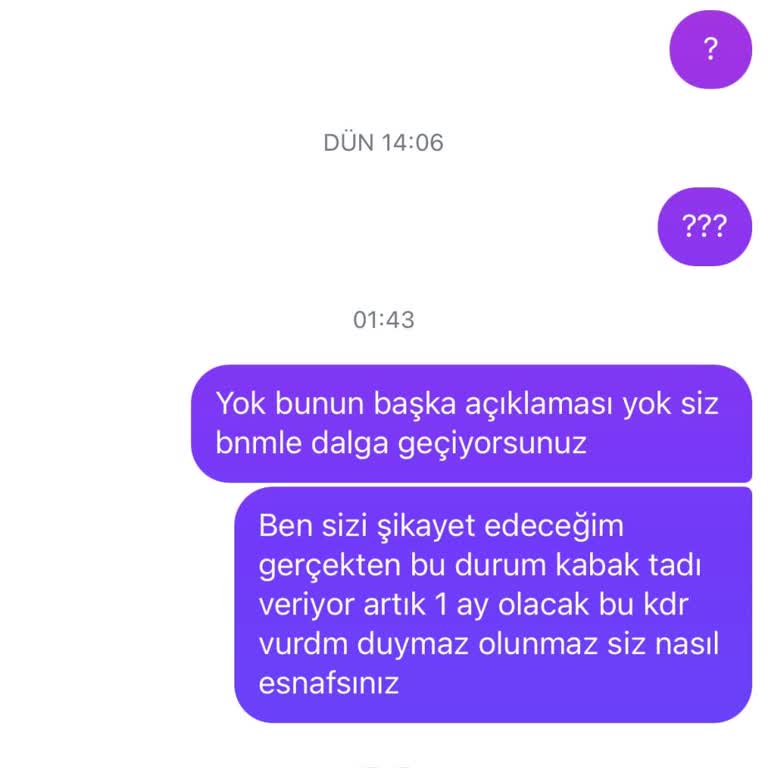 Bayramlık Siparişimde Yanlış Ürün Ve İade Sorunu