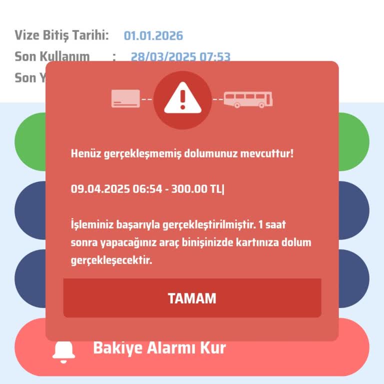 Kocaeli Kent Kartıma Yatırdığım Ücret Neden Hâlâ Yansımadı?