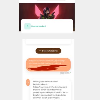 İade Edilmeyen Para Ve İlgisiz Destek