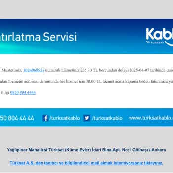 Yangın Sonrası Haksız Modem Ücreti Ve Cayma Bedeli