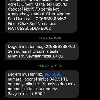 Yanlış Faturalandırma Ve İletişim Sorunları: Millenicom Deneyimim