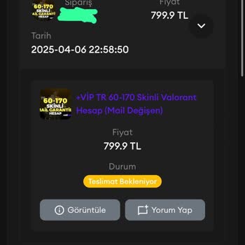 Vadi İstanbul'dan Aldığım Ürüne Cevap Alamıyorum