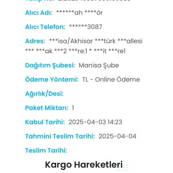 Kargoist Mağduriyeti: 5 Günlük Teslimat Bekleyişi