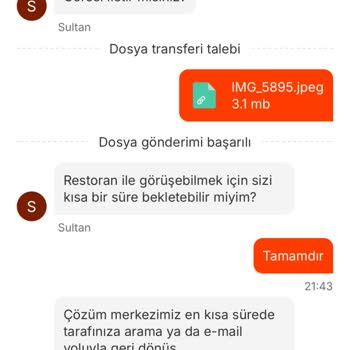 Domino's Siparişinde Eksik Ürün Ve İletişim Sorunu