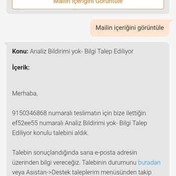 Trendyol'dan Alınan Termosun İadesinde Yaşanan Sorun
