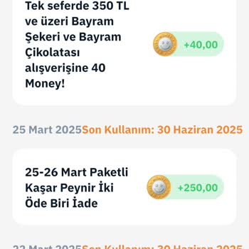 Migros'ta Kaybolan Money Puanlarım
