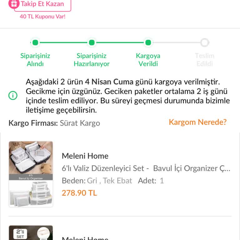 Teslim Edilemeyen Kargo: Sürat Kargo'nun Sorumsuzluğu Ve İletişim Eksikliği