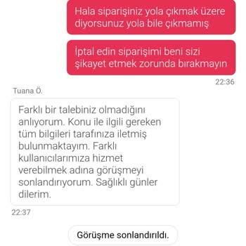 Yemek Sepeti'nde Teslimat Süresi Hayal Kırıklığı