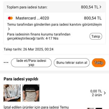 İptal Edilen Ürünlerin Para İadesi Neden Hâlâ Gelmedi