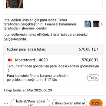 İptal Edilen Ürünlerin Para İadesi Neden Hâlâ Gelmedi