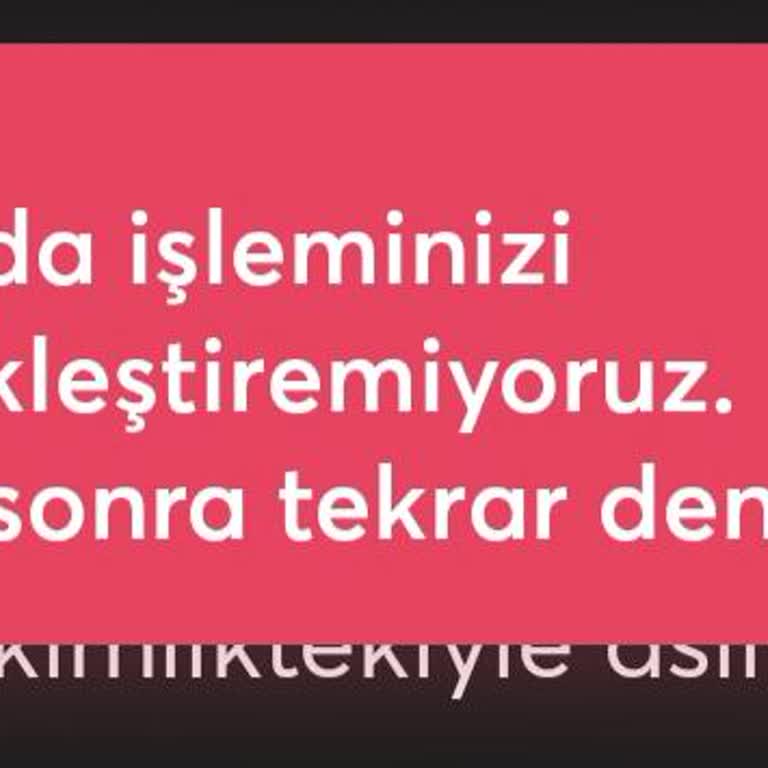 İninal Kart İşlemleri Ve Onay Sorunları