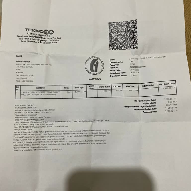 TCL Akıllı Saat Uygulaması Sorunları