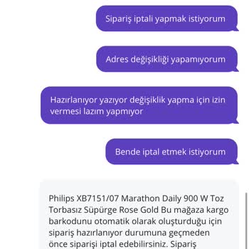 Yanlış Adrese Gönderim Ve İptal Sorunu