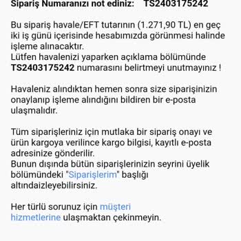 Mamaal.com: Teslim Edilmeyen Ürün Ve Acil Çözüm Talebi