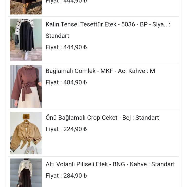 Yanıltıcı Stok Bilgisi Ve Kalitesiz Ürünler