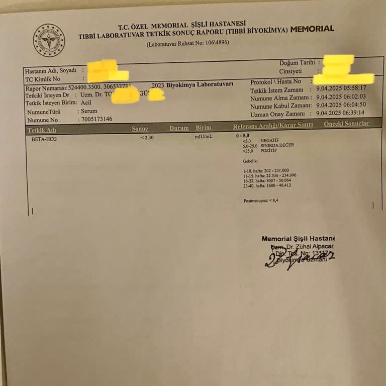 Memorial Hastanesi'nde Yanlış Tedavi Ve Gereksiz Testler