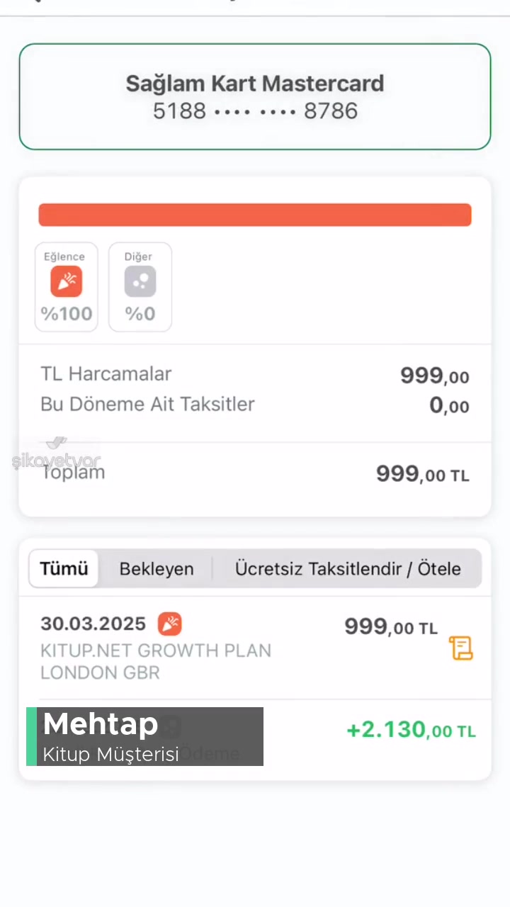 Kitup Satın Almadığım Aboneliğin Ücretini Nasıl Alırsınız? videonun kapak resmi