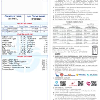 Faturada Anlam Verilemeyen Artış