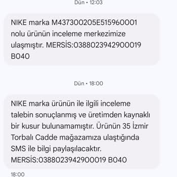 FLO'dan Aldığım Nike Ayakkabının Kalitesi Ve Orijinalliği Konusunda Hayal Kırıklığı