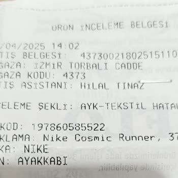FLO'dan Aldığım Nike Ayakkabının Kalitesi Ve Orijinalliği Konusunda Hayal Kırıklığı