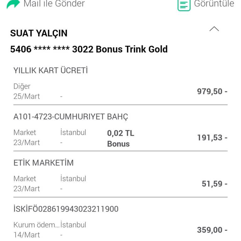Garanti Gold Kart Aidat Sorunu Ve Müşteri Hizmetleri Deneyimi