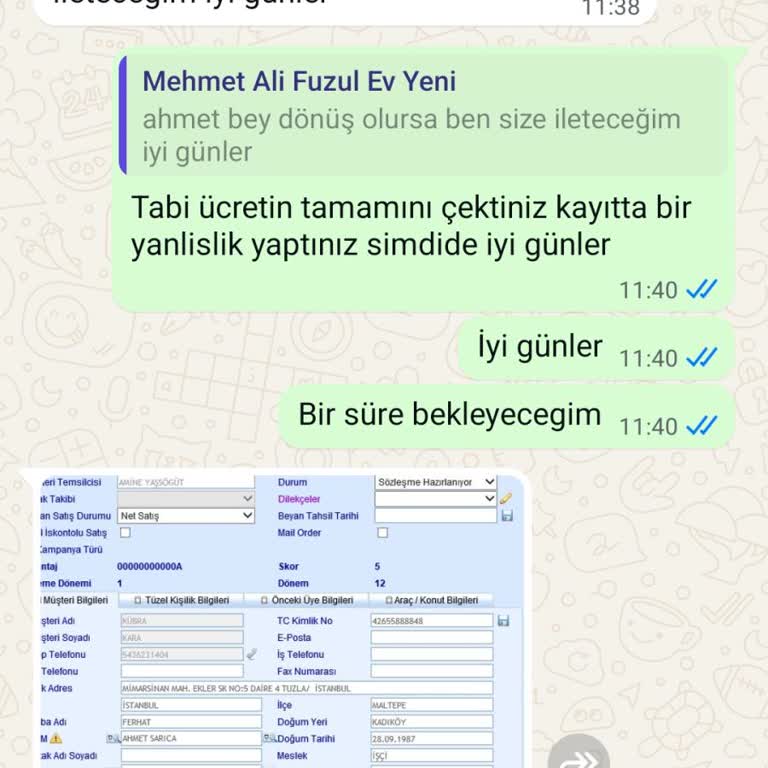 Maltepe Şubede İlgisizlik Ve İletişim Sorunları