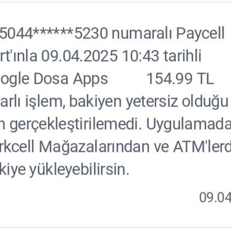 İzinsiz İşlemlerden Dolayı Acil Çözüm Talebi