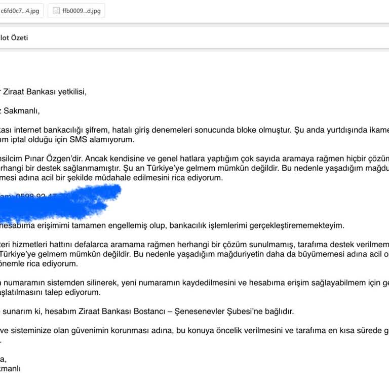Yurt Dışında İnternet Bankacılığı Blokesi Ve İletişim Sorunu