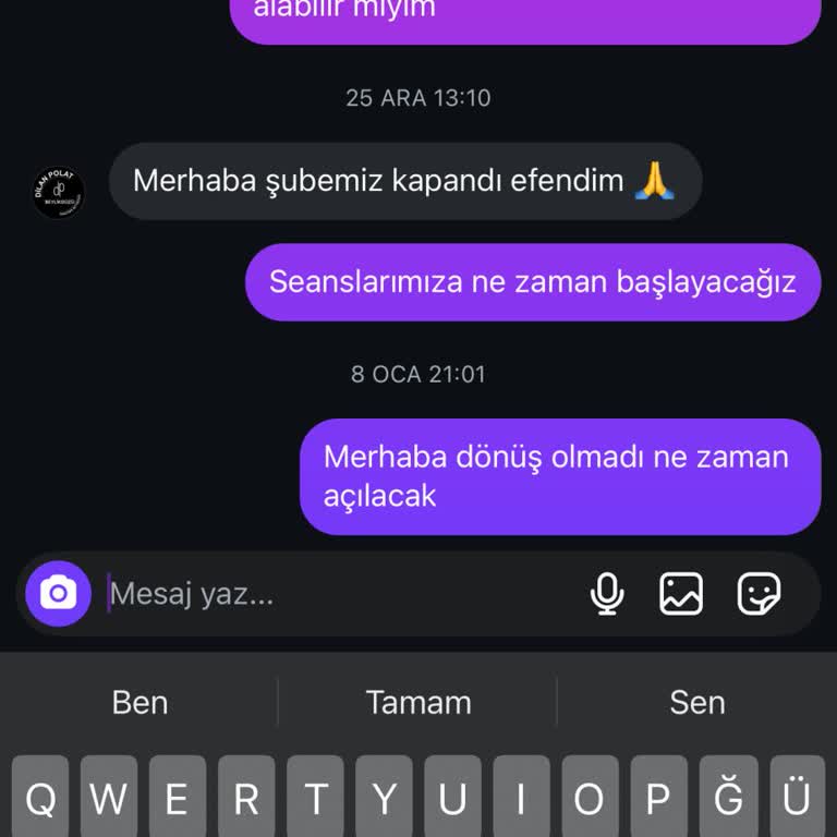 Kapatılan Şube Nedeniyle Yarım Kalan Lazer Paketi